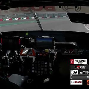 【SUPER GT Rd.3 SUZUKA】予選オンボード GT500 ポールポジション #36 auTOM'S GR Supra 坪井 翔 1'44.585 ※24号車の予選タイム削除により順位繰上