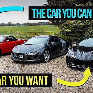 £2000 MR2 Vs £35,000 R8 Vs £100,000 Stingray C8