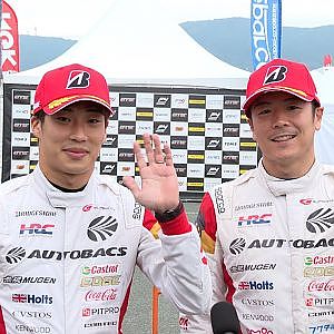 【SUPER GT Rd.7 AUTOPOLIS】GT500&300クラス  予選トップ３インタビュー