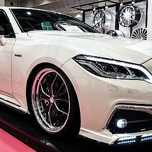 (4K)M'z SPEED TOYOTA CROWN RS 2019 エムズスピード クラウンカスタム - OSAKA AUTO MESSE 2019