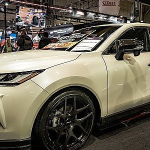 NEW’S DESIGN TOYOTA HARRIER bodykit TAS2022 - アルパインスタイル 90系 ハリアー カスタム エアロ 東京オートサロン2022