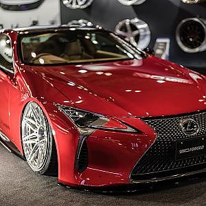 BC FORGED LEXUS LC stance custom レクサスLC カスタム - TAS2023 東京オートサロン2023