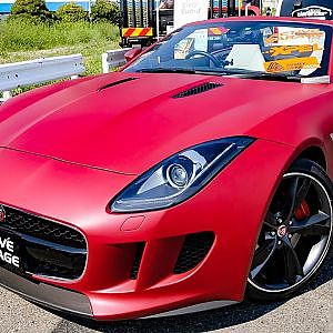 (HD)Active Garage JAGUAR F-TYPE modified ジャガーFタイプカスタム - スーパーカーニバル2017・お台場