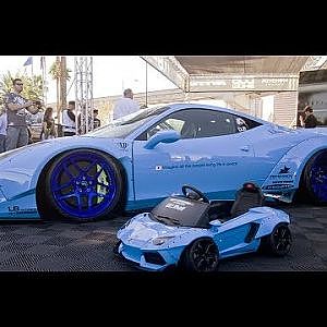 Crazy Sema Cars / WARNING: This video contains flashing images!!!