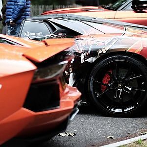 INSANE Super loud Lamborghini Aventador /Flames/Rev/Back Fire /FIExhaust