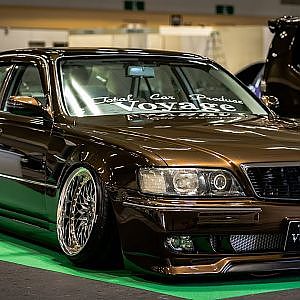 total car produce Voyage NISSAN Y33 Cima VIPCAR OAM2022 - 日産 Y33シーマ カスタム 大阪オートメッセ2022