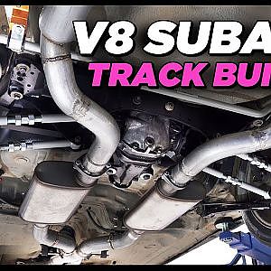 The V8 Subaru gets an underbody overhaul