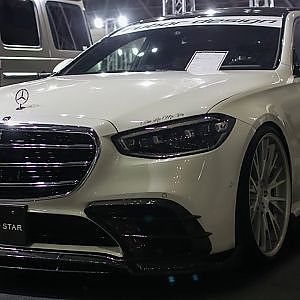 QUAD STAR MERCEDES W223 S500 TAS2024 - クアッドスター メルセデスベンツ Sクラス 東京オートサロン2024