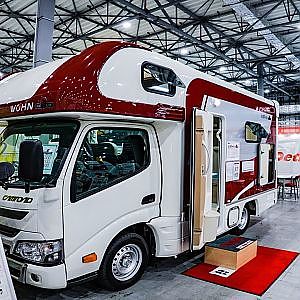 TOWA ヴォーン エクスクルーシブ キャブコン カムロード WOHN EXCLUSIVE TOKYO CAMPING CAR SHOW 2021 - 東京キャンピングカーショー2021