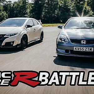 2015 Honda Civic Type R VS 2005 EP3 Type R: Track Battle