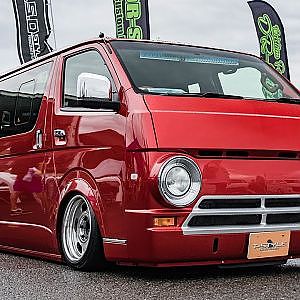 T-STYLE TSDstyling HIACE faceswapped to DODGE A100 - ダッジA100 顔面 ハイエース