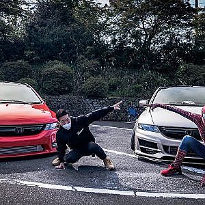 スパイダーマンのオールジャンルカーミーティング会場リポート