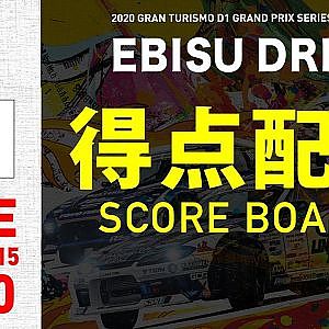 2020 GRAN TURISMO D1 GRAND PRIX SERIES Rd.6 EBISU [11/15] (Scoreboard)