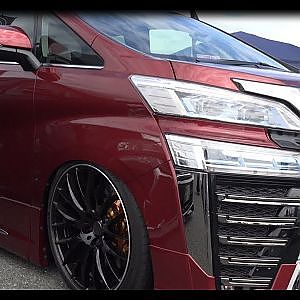 (4K)BELFE DESIGN TOYOTA 20 VELLFIRE modified ベルフェデザイン 20系ヴェルファイアカスタム  - スーパーカーニバル2018