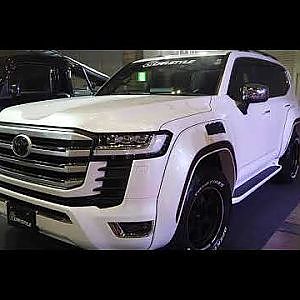 CAR STYLE LANDCRUISER300 modifeid TAS2022 - カースタイル ランクル300 カスタム  東京オートサロン2022 تويوتا لاند كروزر