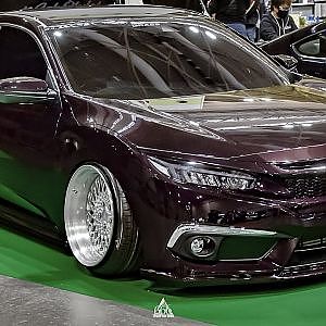 HONDA CIVIC SEDAN VIPSTYLE OAM2022 - アウトリップ シビックセダン カスタム 大阪オートメッセ2022