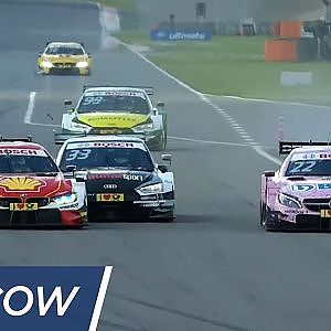 Lucas Auers fights his way through  - DTM Moscow 2017