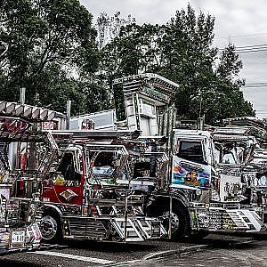 DEKOTORA Arttruck デコトラ展示 - 亀岡昭和フェスティバル2023