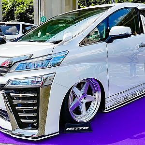 (HD)AVANZARE ADESSO VELLFIRE 30 bodykit アヴァンツァーレ アデッソ 30系後期ヴェルファイア エアロ - アルヴェルミーティング2018