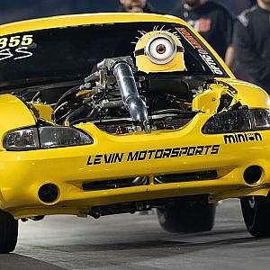 Quickest RWD Stick Shift Car in the World! (Minion Mustang)