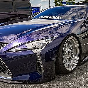 LEXUS LC500 Slammed Static Car - ドレフェス関西2022