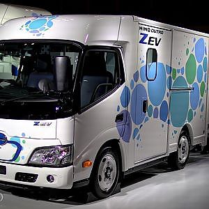HINO DUTRO Z EV ZAB-XED100-ABAAA3 日野デュトロ Z EV - JAPAN MOBILITY SHOW ジャパンモビリティショー