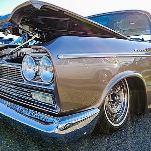 (4K)NISSAN CEDRIC custom 1964 Kyusya 旧車 セドリックカスタム - 昭和レトロカー万博2020