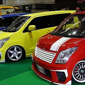 (4K)SPEC 3COLOR WAGON-R modified スペック・三色ワゴンRカスタム - 大阪オートメッセ2018