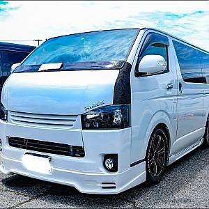 (HD)KITZ RACING TOYOTA 200 Type4 HIACE modified キッズレーシング ハイエースエアロ - SBM大阪2018