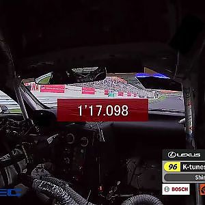 【SUPER GT Rd.6 SUGO】予選オンボード GT300 ポールポジション #96 K-tunes RC F GT3 高木  真一