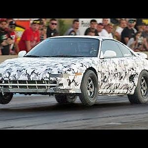 World Record Face Off - MR2 vs GM 6 Speed!