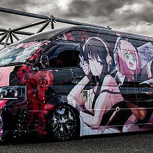 HIACE ItaSha SPY FAMILY ハイエース スパイファミリー 痛車 - EXPO痛車天国2023
