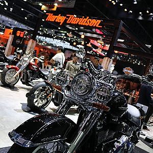 HARLEY DAVIDSON @มอเตอร์เอกซ์โบ2017 บิ๊กไบค์