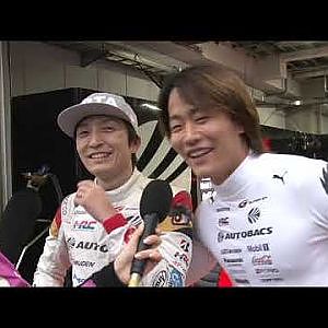 SUPER GT公式テスト富士500クラストップタイム 8号車 ARTA MUGEN CIVIC TYPE R-GT #8 野尻智紀/松下信治インタビュー「まだまだ詰めなくてはいけない」