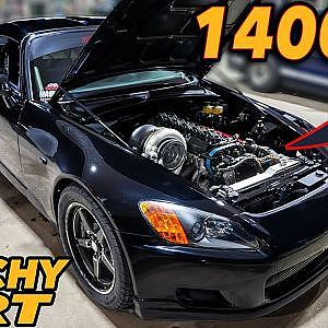 1400hp s2000 vs SKETCHY VERT on Texas Streets!
