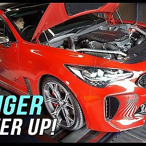 Kia Stinger custom dyno tuning