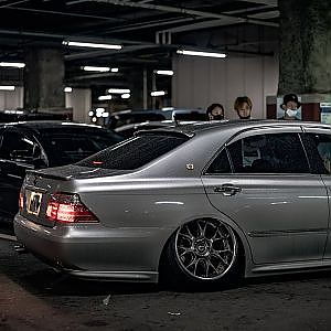 cinematic VIPSTYLE , Static , Slammed Car Night Meet JAPAN - SONY FX3 50mm