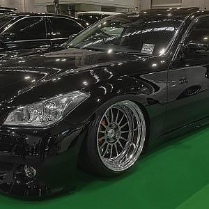 T-DEMAND NISSAN Y51 FUGA VIPCAR ティーディメンド 51フーガ カスタム - OAM2023 大阪オートメッセ2023
