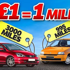 We Drove 1 Mile per £1 We Spent (24 Hour Road Trip)