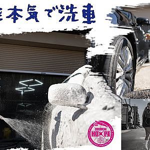 NISSAN Y51 CIMA  CAR WASH - シーマを本気で洗車