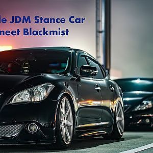 500 Vipstyle JDM Stance Car night meet Blackmist - 宝塚 ナイトミーティング ブラックミスト 2021.9.4