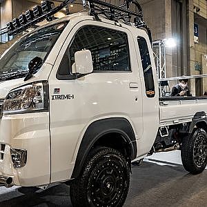 SAMURAI PICK ARASHI HIJET TRUCK JUMBO TAS2022 - サムライピック嵐　トラレールバージョン ハイゼットトラックジャンボ 東京オートサロン2022
