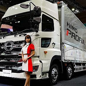 (4K)HINO NEW PROFIA 2RG-FW1AXHG 日野自動車・大型トラック新型プロフィア - 東京モーターショー2017