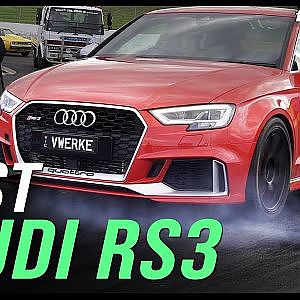 Chasing 9s in a 600hp AWD Audi RS3 | fullBOOST