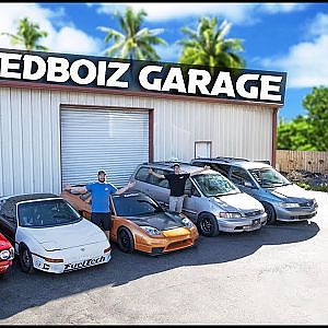 BoostedBoiz INFAMOUS Car Collection + Garage Tour (Record Holding Hondas)