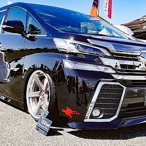 (4K)REFFECT TOYOTA 30 VELLFIRE tuned リフェクト30系ヴェルファイアカスタム - スーパーカーニバル2017