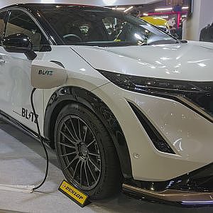 BLITZ NISSAN ARIYA custom ブリッツ 日産アリア カスタム - TAS2023 東京オートサロン2023