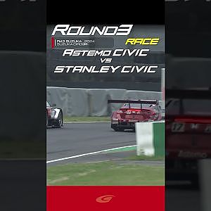 【SUPER GT Rd ３ SUZUKA】Final 太田 格之進 ファイナルラップでオーバーテイク!! GT500 Astemo CIVIC TYPE R GT vs STANLEY CIV