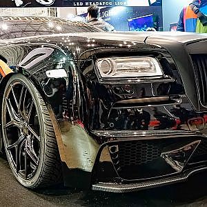 (4K)SPHERE LIGHTS CHRYSLER 300C クライスラー300Cカスタム - 東京オートサロン2018