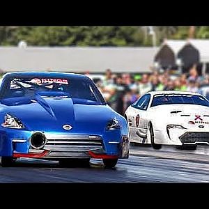 2JZ Nissan Goes FULL SEND! (5's @ 230mph!)